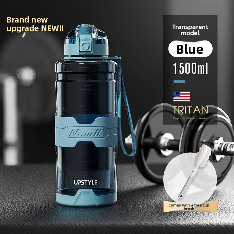 Tritan Fitness Water Bottle with Straw & Lid