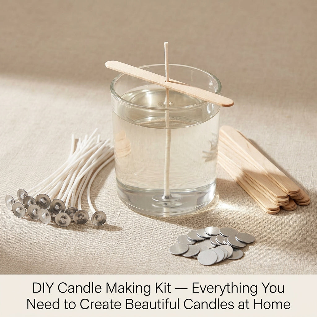 6-Inch Pre-Tabbed Cotton Candle Wicks, 100-Pack