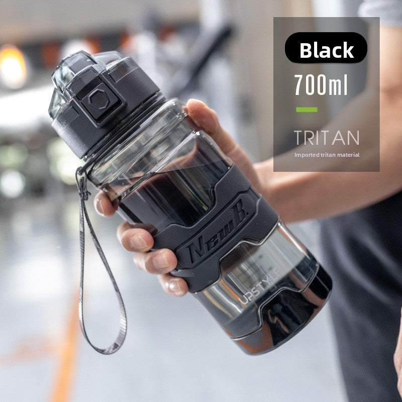 Tritan Fitness Water Bottle with Straw & Lid