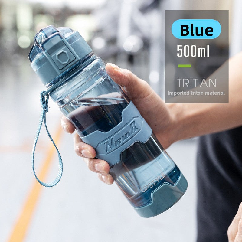 Tritan Fitness Water Bottle with Straw & Lid