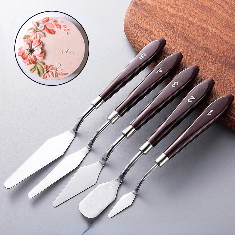 5-Piece Cake Artistry Scraper Set