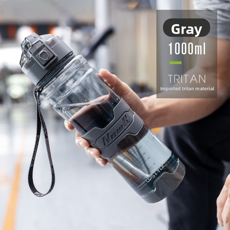 Tritan Fitness Water Bottle with Straw & Lid