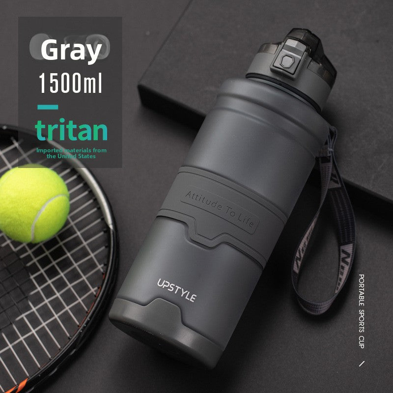 Tritan Fitness Water Bottle with Straw & Lid