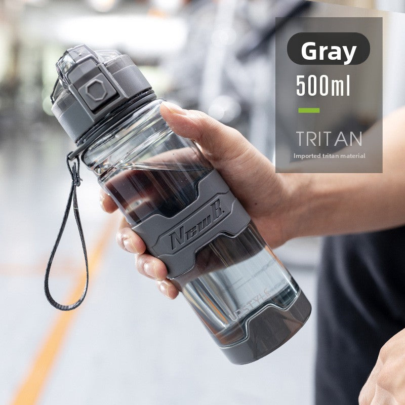 Tritan Fitness Water Bottle with Straw & Lid