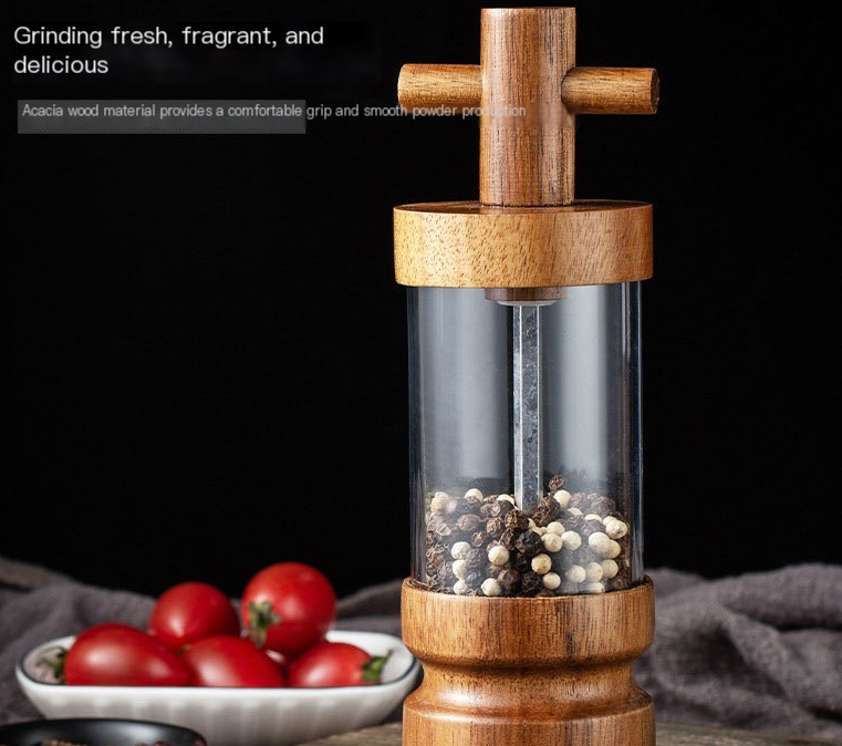 Acacia Elegance Pepper Grinder