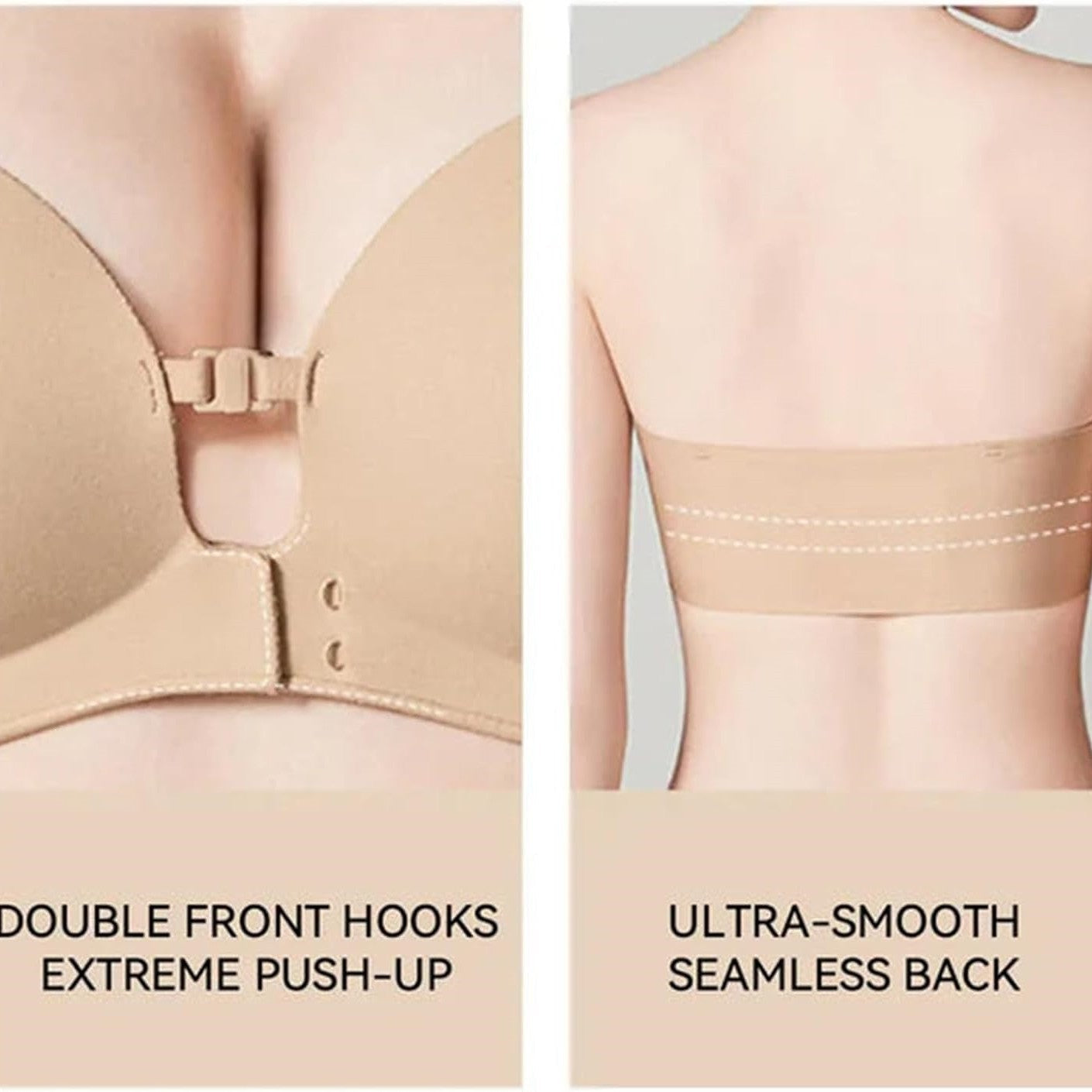Convertible Strapless Push-Up Bra