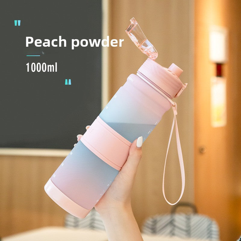 Tritan Fitness Water Bottle with Straw & Lid