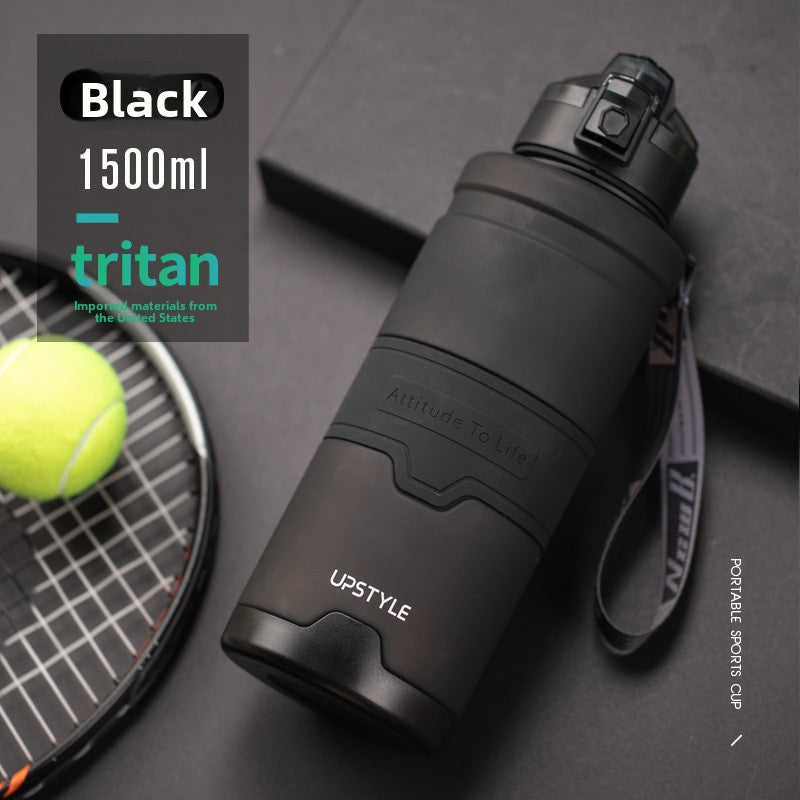Tritan Fitness Water Bottle with Straw & Lid