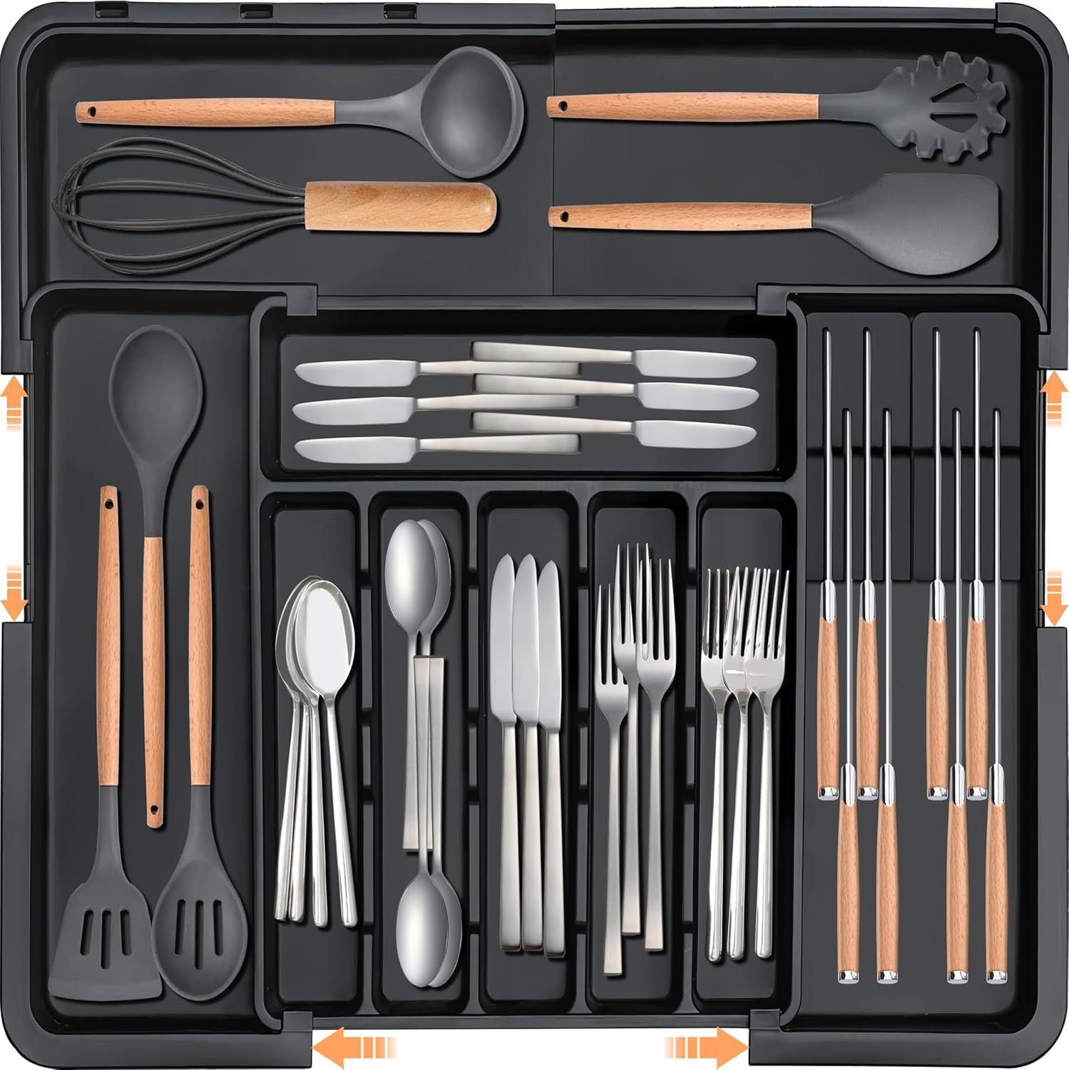 Kitchen Drawer Organizer Storage Box