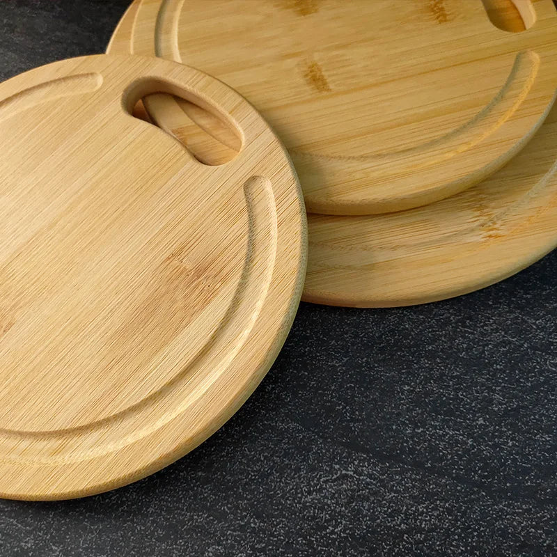 Thick Natural Bamboo Cutting Board – Anti-Mold & Multipurpose
