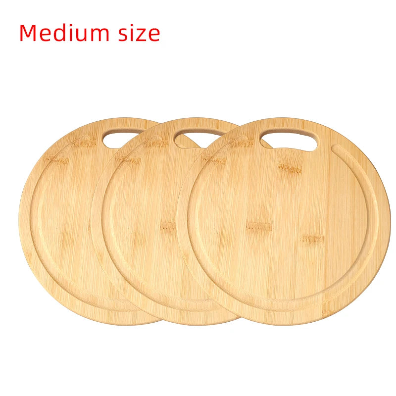 Thick Natural Bamboo Cutting Board – Anti-Mold & Multipurpose