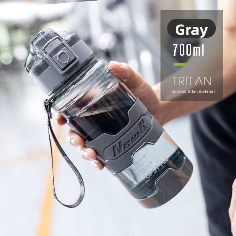 Tritan Fitness Water Bottle with Straw & Lid