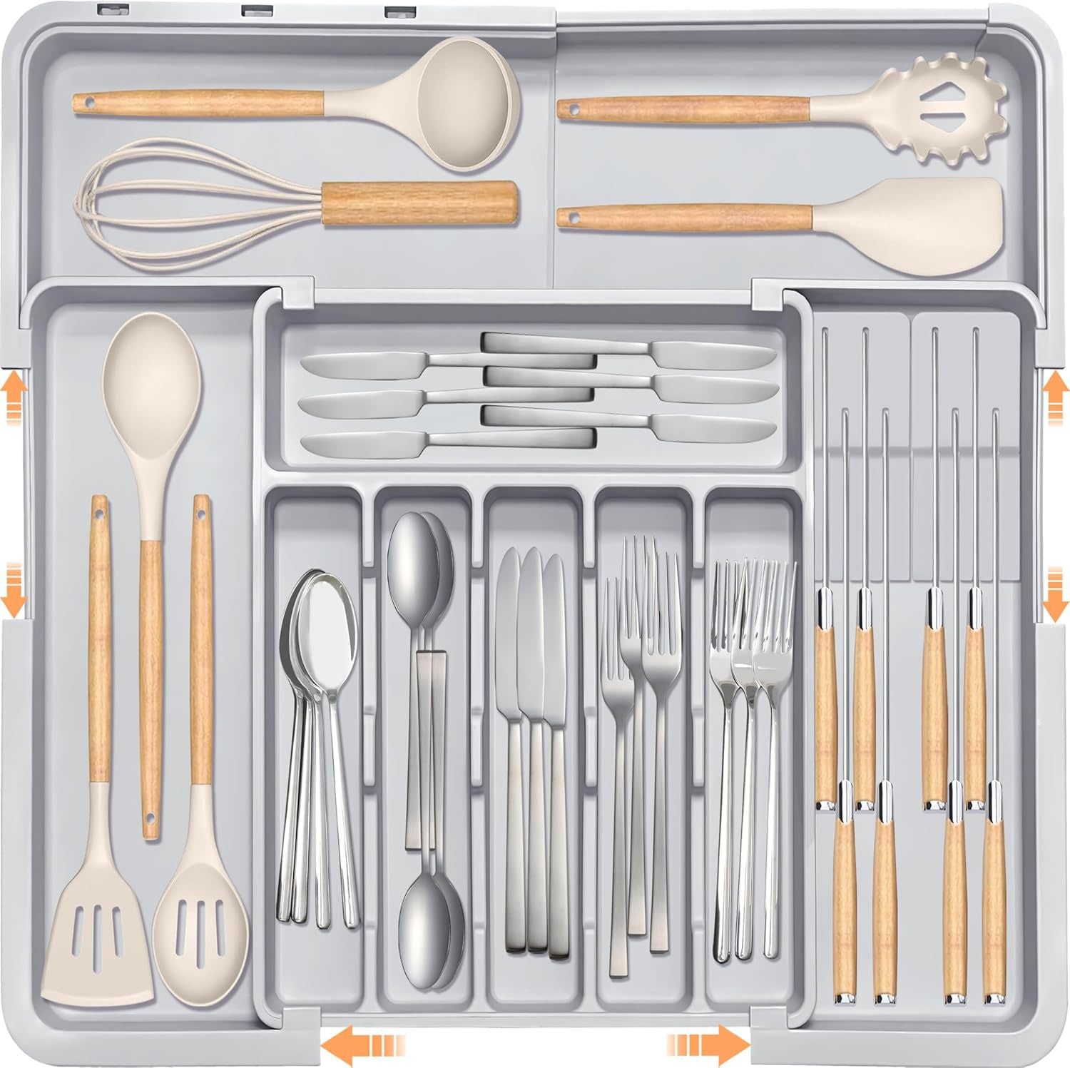 Kitchen Drawer Organizer Storage Box