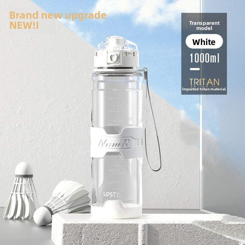 Tritan Fitness Water Bottle with Straw & Lid