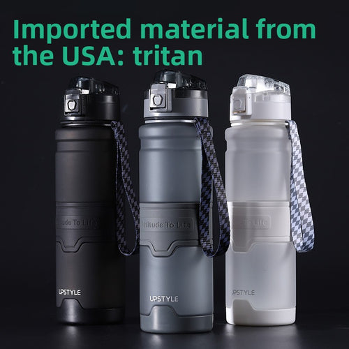 Tritan Fitness Water Bottle with Straw & Lid