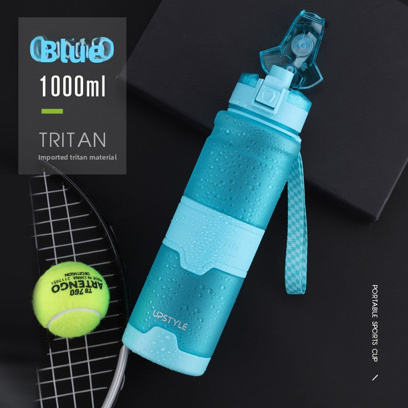 Tritan Fitness Water Bottle with Straw & Lid