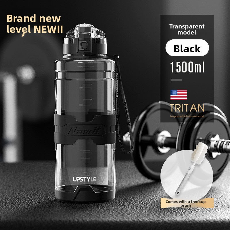 Tritan Fitness Water Bottle with Straw & Lid